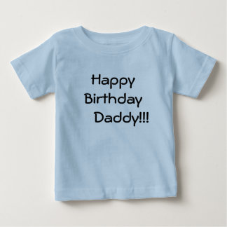 Camiseta De Bebé ¡Papá del feliz cumpleaños!!!