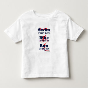 Camiseta De Bebé Papá del Triathlon