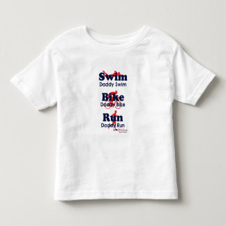 Camiseta De Bebé Papá del Triathlon
