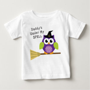 Camiseta De Bebé Papá está bajo mi hechizo