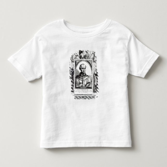 Camiseta De Bebé Papa Hadrian II (Anverso)