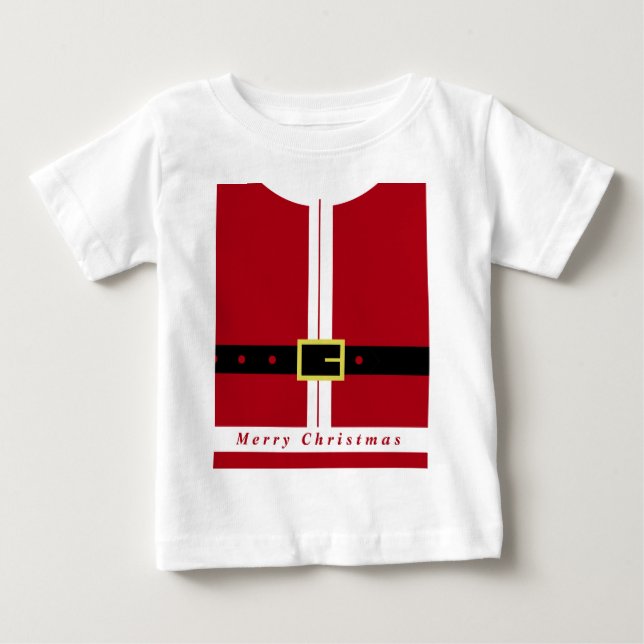 Camiseta De Bebé Papá Noel (Anverso)