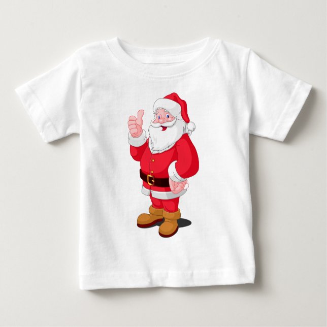 Camiseta De Bebé Papá Noel (Anverso)