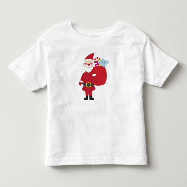 Camiseta De Bebé Papá Noel (Anverso)