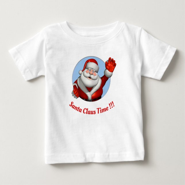 Camiseta De Bebé Papá Noel 1 (Anverso)