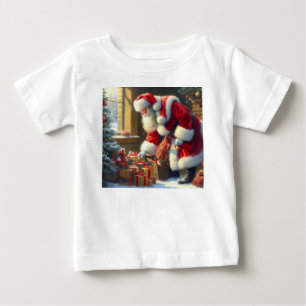 Camiseta De Bebé Papá Noel de Navidad 3
