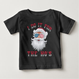 Camiseta De Bebé Papá Noel divertido - Lo hago por las HO's
