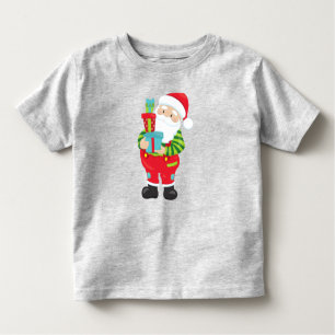 Camiseta De Bebé Papá Noel, Navidades, Navidad, regalos, regalos