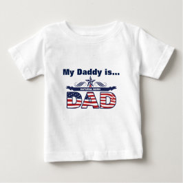 Camiseta De Bebé Papá, padre, papá llevado natural