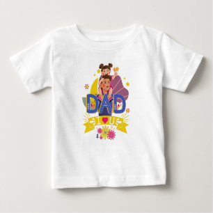 Camiseta De Bebé Papá te amo