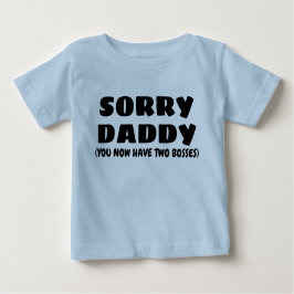 CAMISETA DE BEBÉ PAPÁ TRISTE