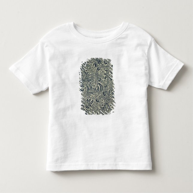 Camiseta De Bebé Papel pintado con diseño del estilo de la alga (Anverso)
