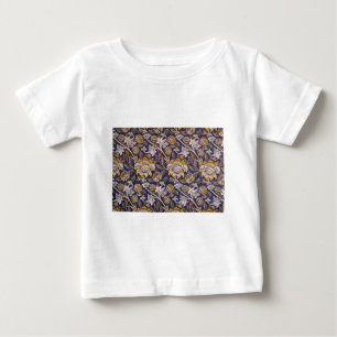 Camiseta De Bebé Papel pintado floral de William Morris Wey Arts Cr