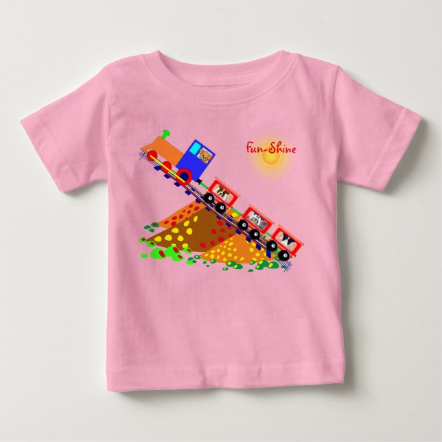 Camiseta De Bebé Papúa juguetona - (Anverso)