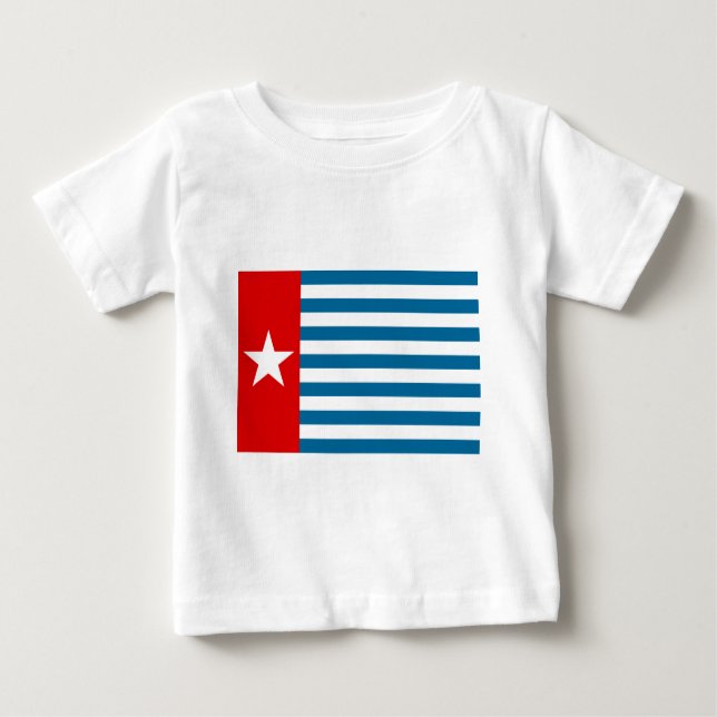 Camiseta De Bebé papúa occidental (Anverso)
