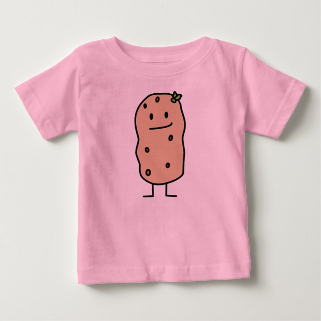 Camiseta De Bebé Papúa sonriente y aguda (Anverso)