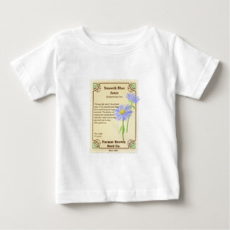 Camiseta De Bebé Paquete azul de la semilla del aster