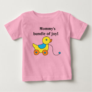 Camiseta De Bebé Paquete de alegría de mamá pato