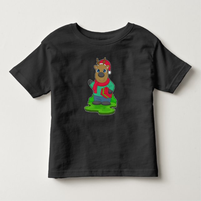 Camiseta De Bebé Paquete Navidades de renos (Anverso)