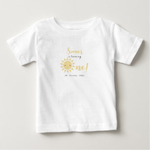 Camiseta de bebé para el 1er cumpleaños Cute Littl