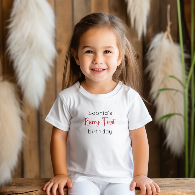 Camiseta de bebé para el 1er cumpleaños de la prim (Subido por el creador)