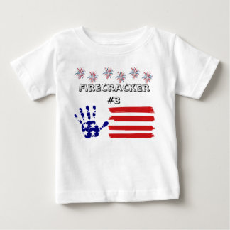 Camiseta de bebé para el 4 de julio