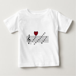 Camiseta De Bebé Para el amante de la música orquistra