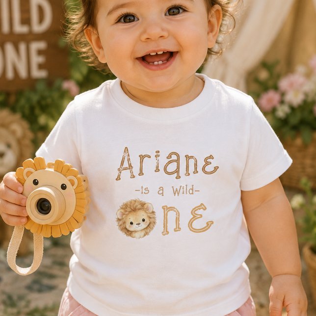 Camiseta de bebé para el primer cumpleaños con nom (Subido por el creador)