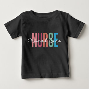 Camiseta de bebé para enfermera de cuidado de heri