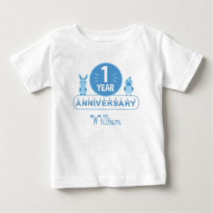 Camiseta de bebé para la primera fiesta de cumplea