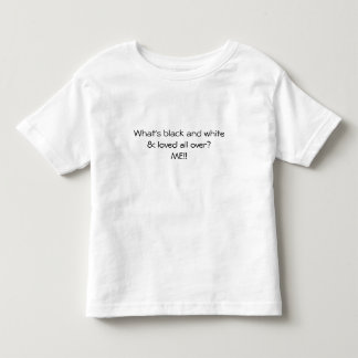 Camiseta De Bebé Para los niños/los adultos interraciales,