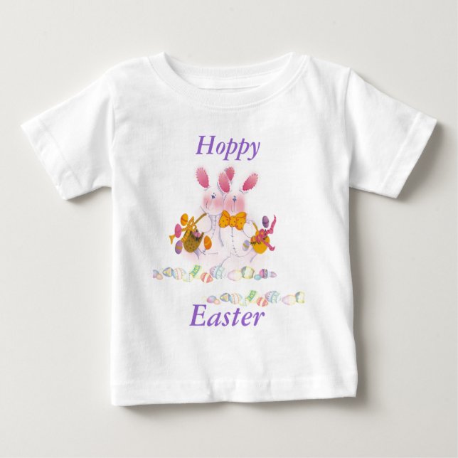 Camiseta de bebé para Pascua (Anverso)