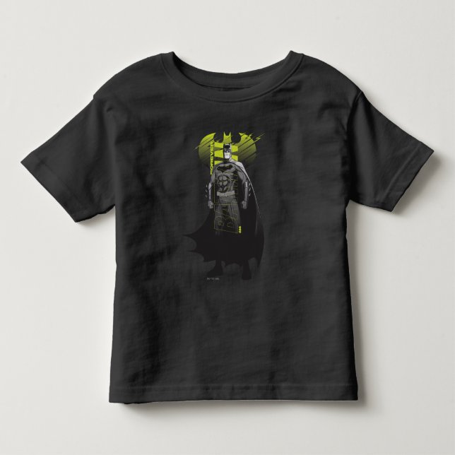 Camiseta De Bebé Para siempre arte de caracteres de Batman Power Up (Anverso)
