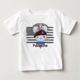 Camiseta De Bebé Paracaidista de la 82ª División Aerotransportada