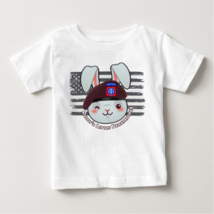 Camiseta De Bebé Paracaidista de la 82ª División Aerotransportada