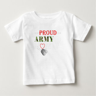 Camiseta De Bebé Paracaidista Del Ejército Orgulloso Mamá Aparición
