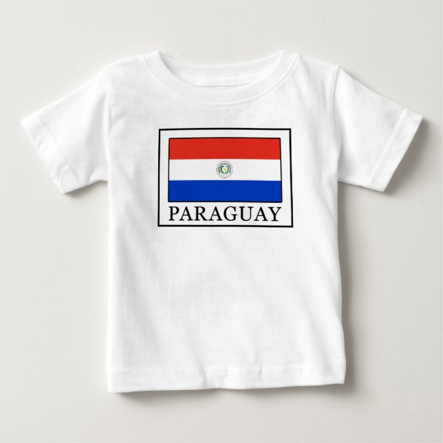 Camiseta De Bebé Paraguay (Anverso)
