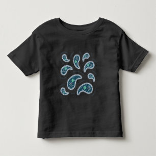 Camiseta De Bebé Paramecia Paisley Biología Protozoaria Ciencia Osc