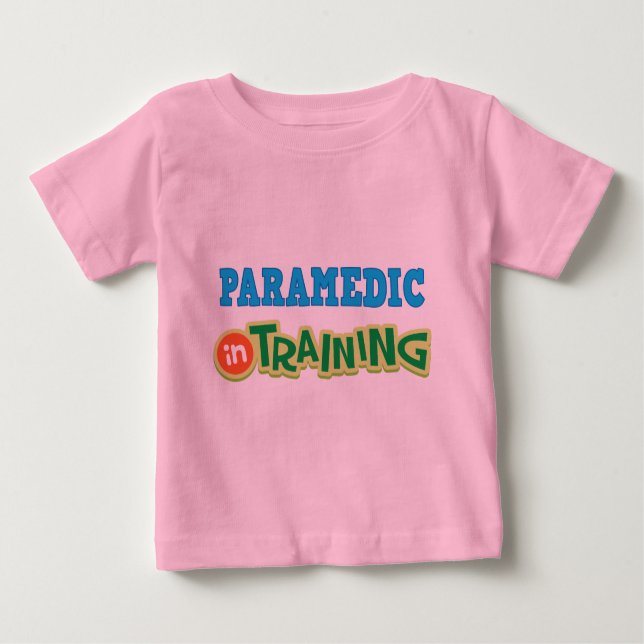 Camiseta De Bebé Paramédico en el entrenamiento (futuro) (Anverso)