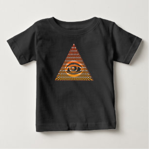 Camiseta De Bebé Paranormal Todos viendo el ojo de la Providencia E