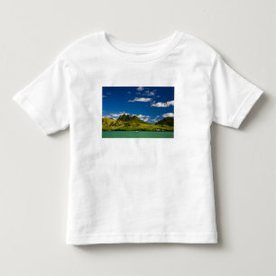 Camiseta De Bebé Parasailing a la vista de impresionante León