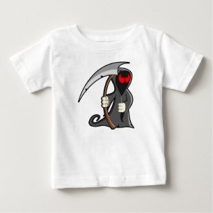 Camiseta De Bebé Parca gótico Halloween del dibujo animado