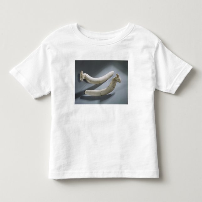 Camiseta De Bebé Pares de castañuelas, período de Thinite (Anverso)
