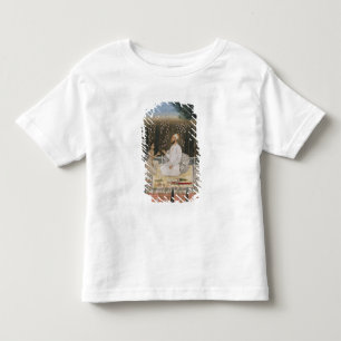 Camiseta De Bebé Pares en una terraza en un jardín