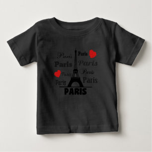 Camiseta De Bebé París