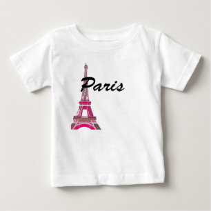 Camiseta De Bebé París