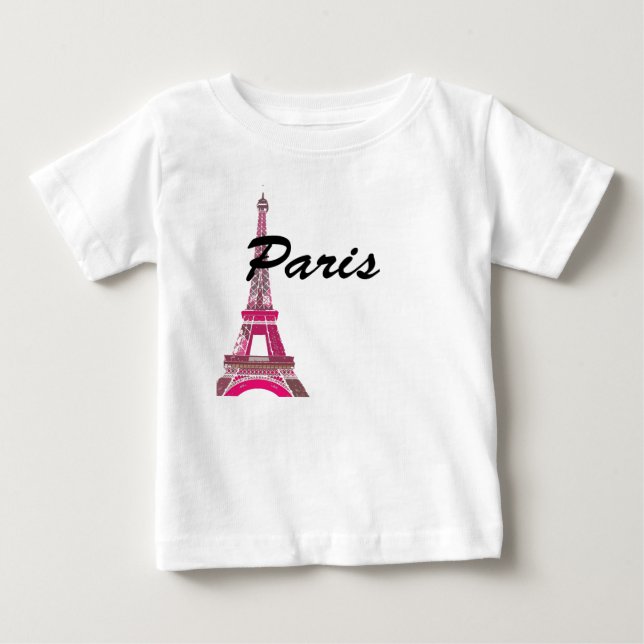 Camiseta De Bebé París (Anverso)