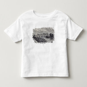 Camiseta De Bebé París moderna: El Pont Neuf, 1845