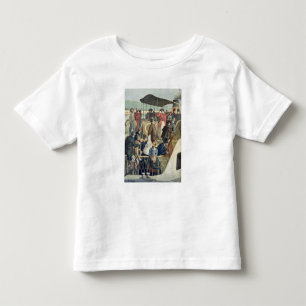 Camiseta De Bebé Parisians que vuelve del campo