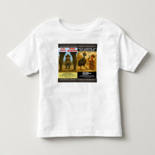 Camiseta De Bebé Parodia de cartel de película de animales occident